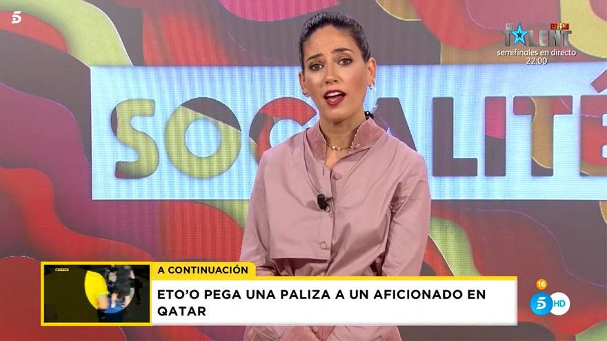 La indirecta de Nuria Marín a Pedrerol desde 'Socialité': "Me han dicho que a los becarios los tratan así"