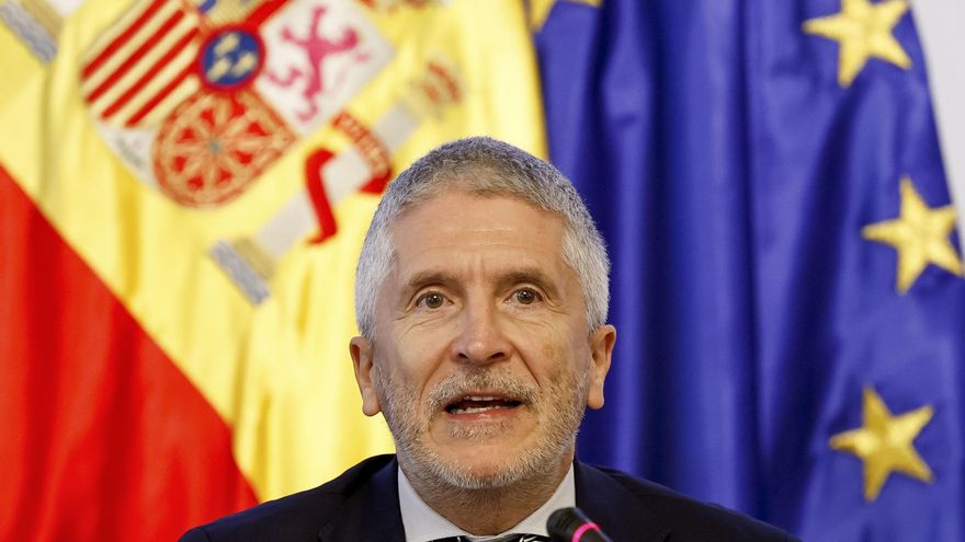 El ministro del Interior, Fernando Grande-Marlaska. EFE/ Daniel Gonzalez