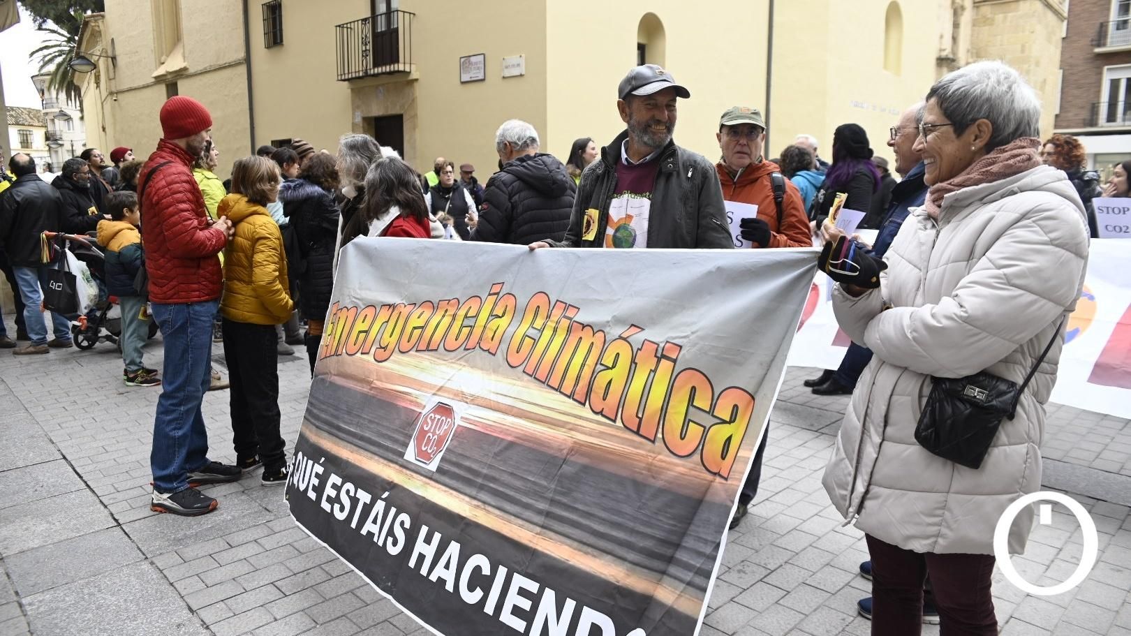 Manifestación por el clima y la reforestación de Córdoba.