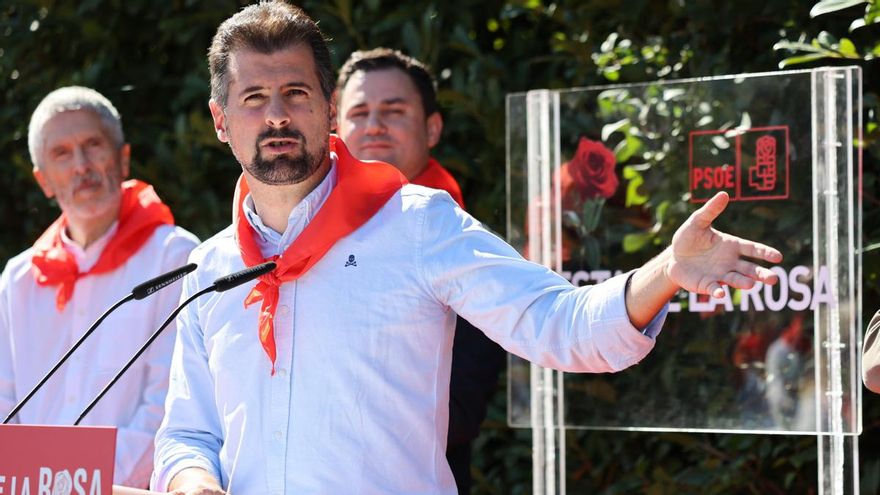 Tudanca acusa al PP de "perdonar a los más ricos" los impuestos y hacer sufrir a "los humildes"