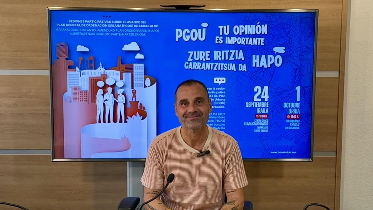 Barakaldo convoca encuentros sobre el nuevo Plan General de Ordenación Urbana el 24 de septiembre y 1 de octubre