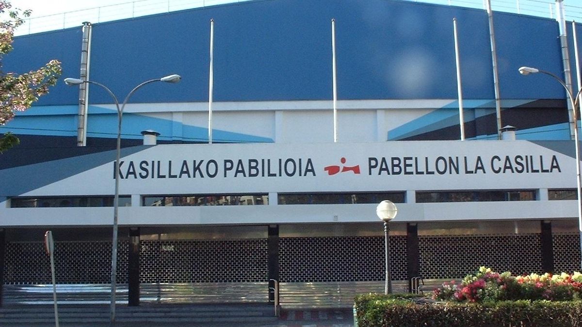 Imagen del pabellón de La Casilla en Bilbao.