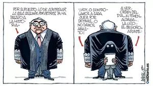 Por detrás