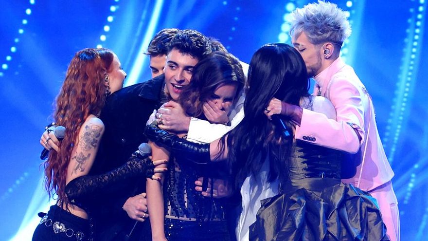 Chenoa rompió a llorar en la final de 'OT 2023' tras volver a cantar su icónico 'Last Dance' con los finalistas