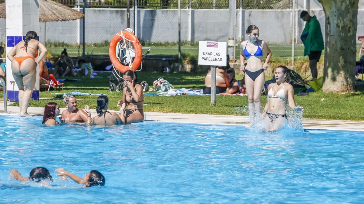 Apertura de la piscina de la Fuensanta