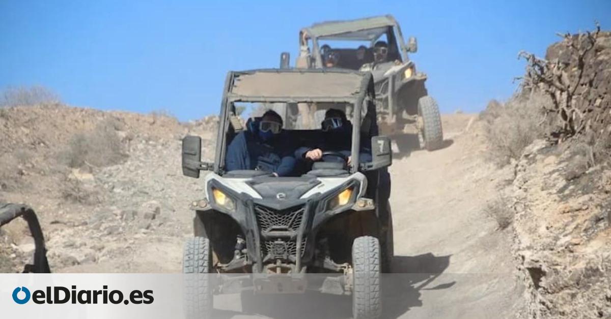Conducir un buggy por Lanzarote: la atracción turística que molesta a los residentes y espanta a las aves protegidas