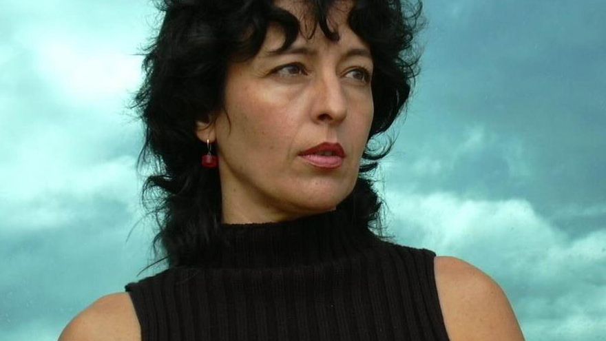 A poeta Xela Arias en 2003.