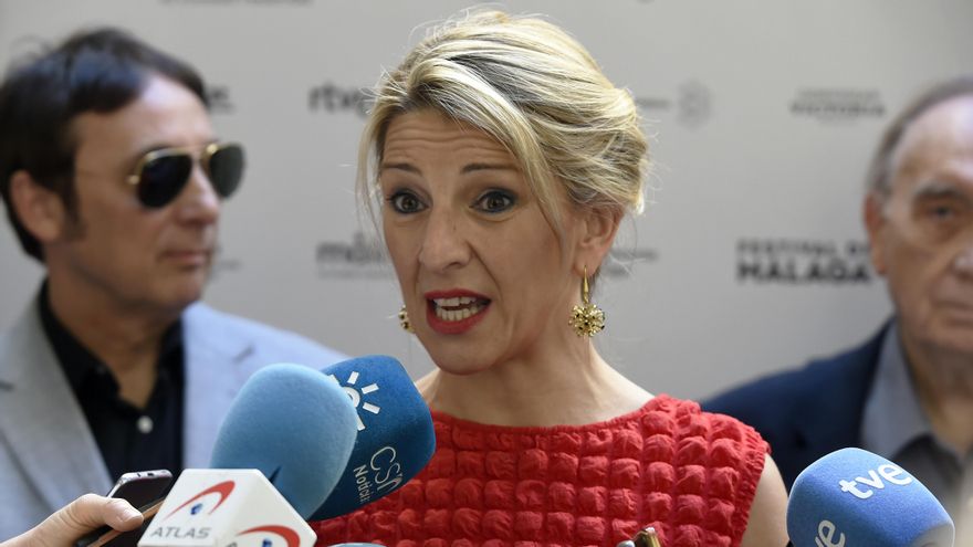 La vicepresidenta segunda del Gobierno Yolanda Díaz