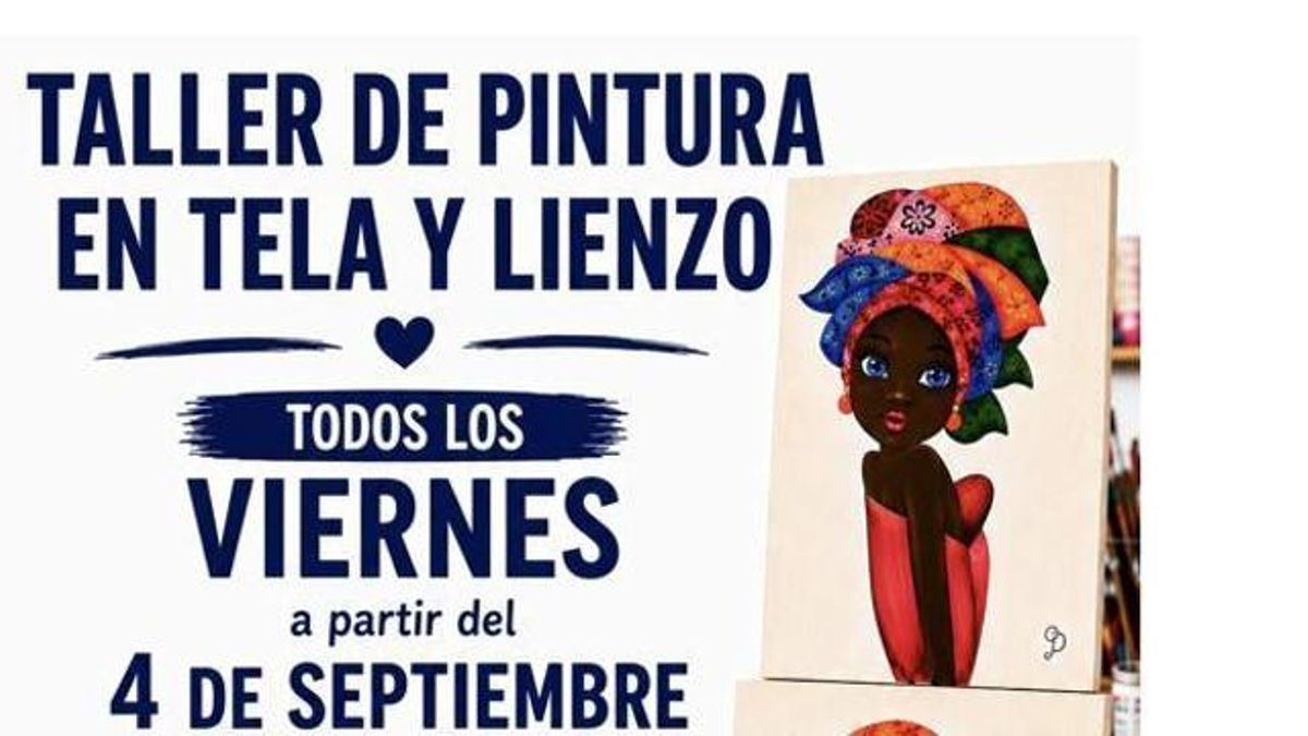 Salud Mental La Palma impulsa un taller de pintura en tela y lienzo