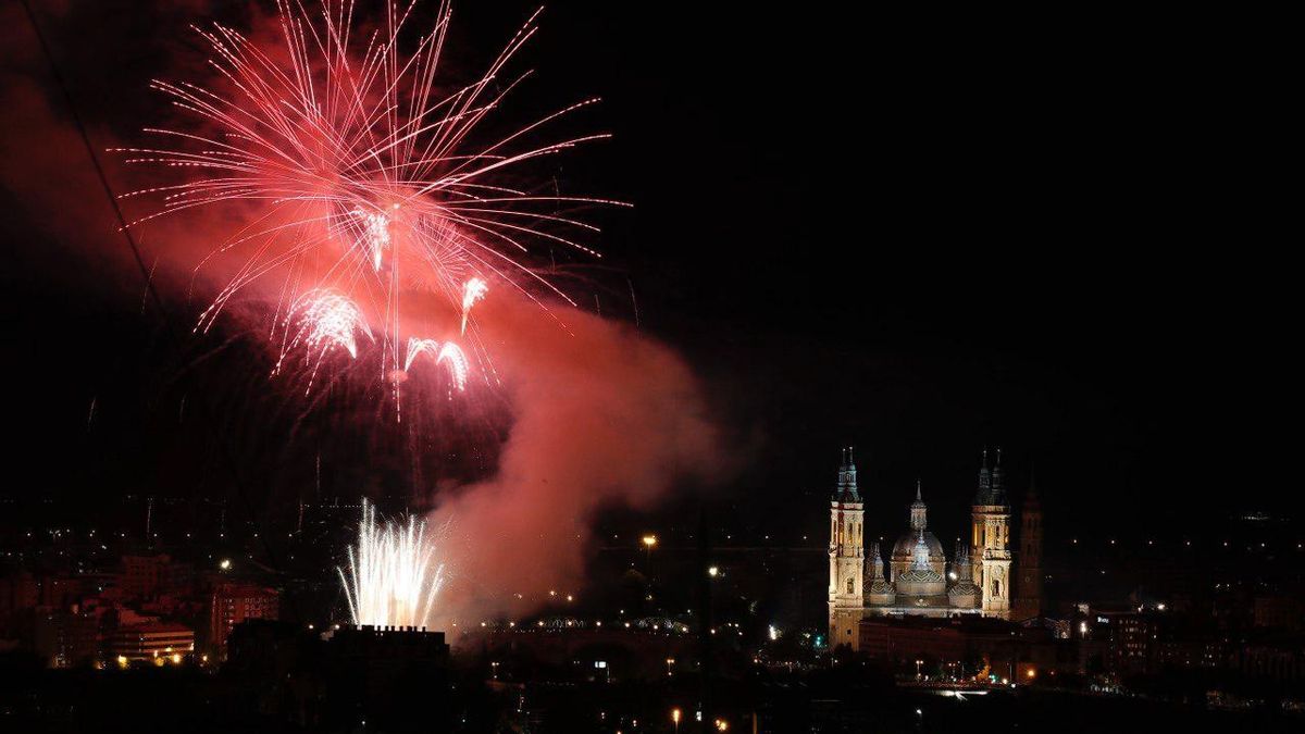 La cara B de la traca final de las Fiestas del Pilar: “Se tapa los oídos y pide irnos a un sitio sin ruido”