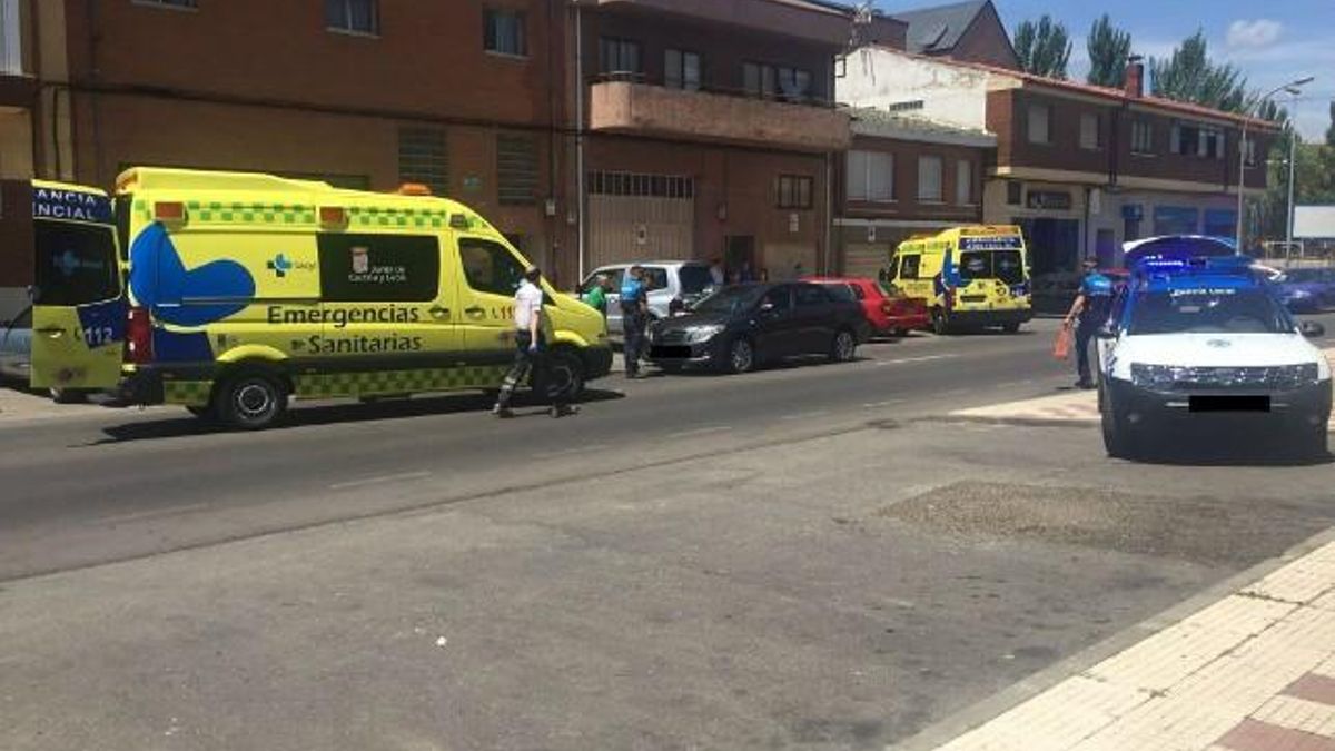 Imagen de archivo de un accidente en la travesía de Navatejera.