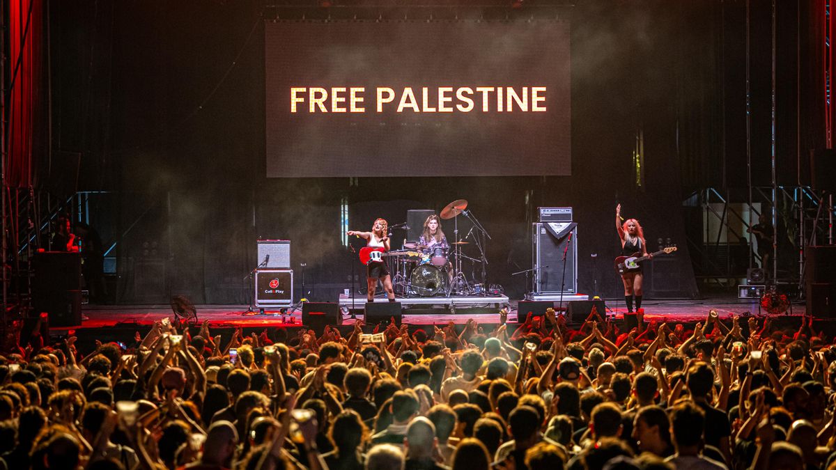 Lambrini Girls en el Canela Party 2025.