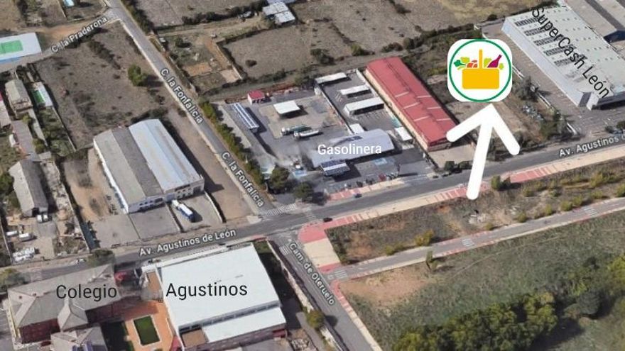 Mercadona proyecta construir su supermercado número 13 en León junto al colegio de los Agustinos