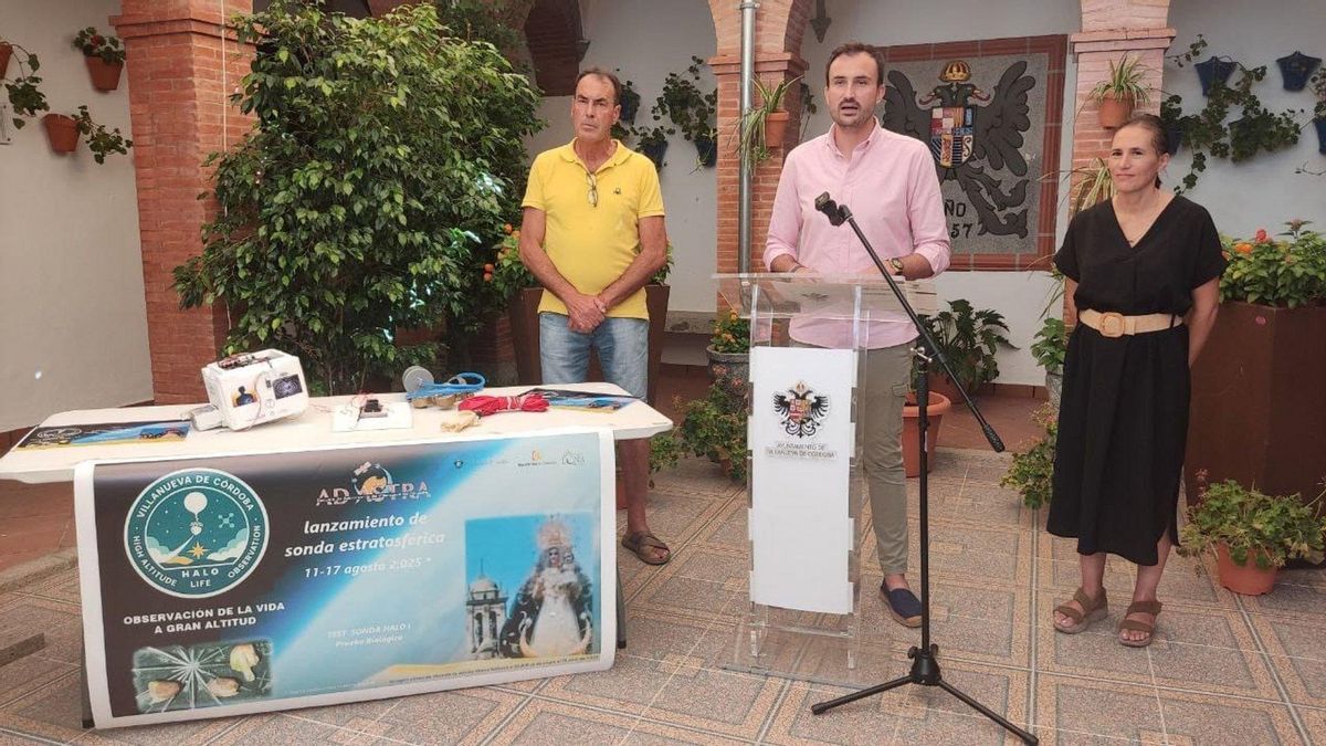 Villanueva de Córdoba lanzará una sonda estratosférica