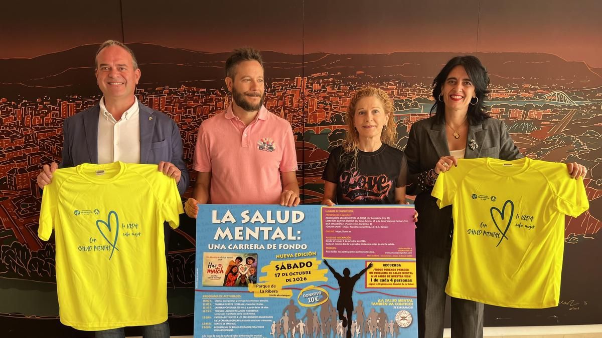 'La salud mental: una carrera de fondo' aspira reunir en Logroño a mil personas el 17 de octubre