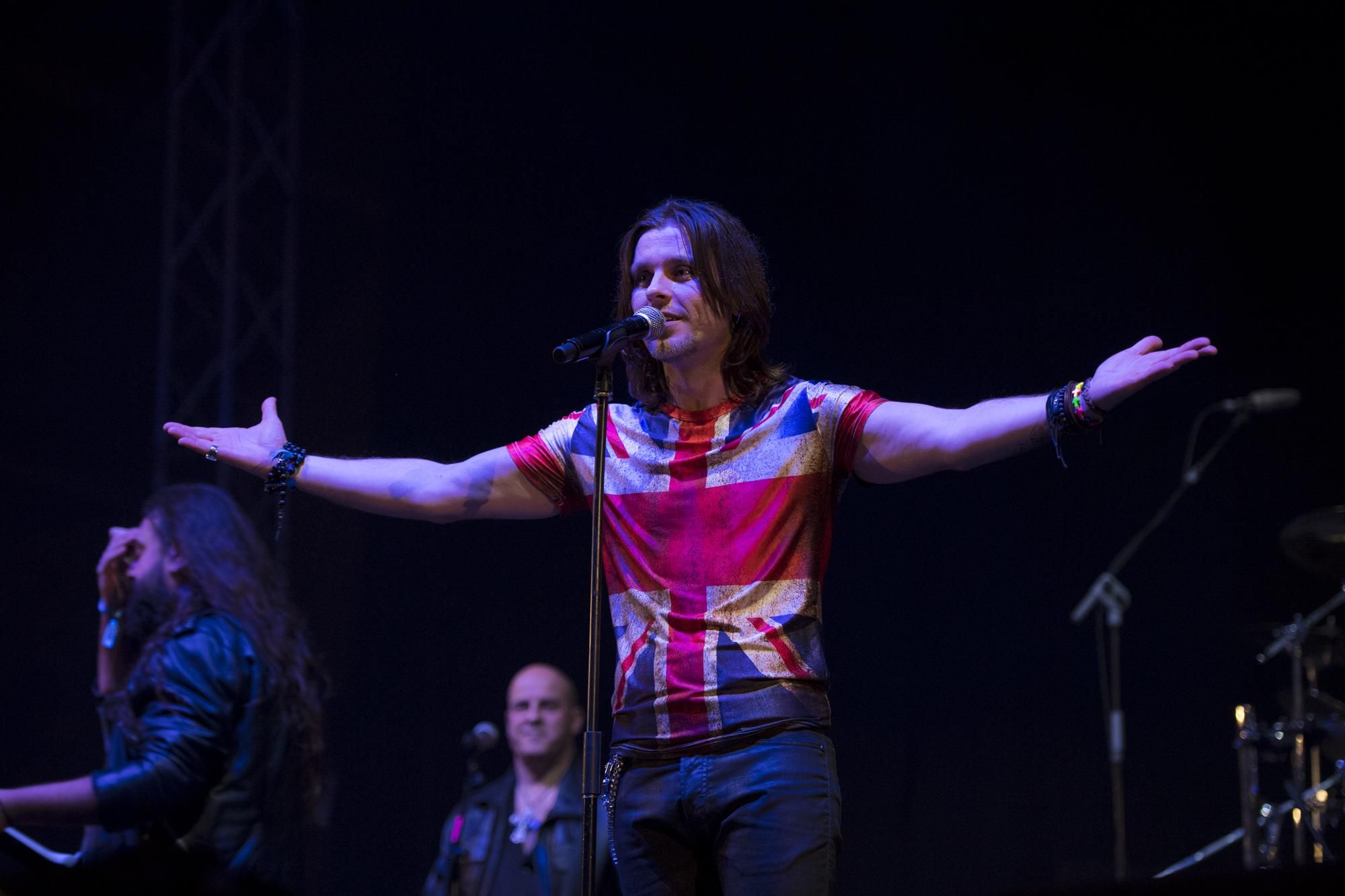 Concierto de Deaf Leopard en el festival Movember Food & Rock | JOSÉ MANUEL SÁNCHEZ - EL REY LAGARTÓN