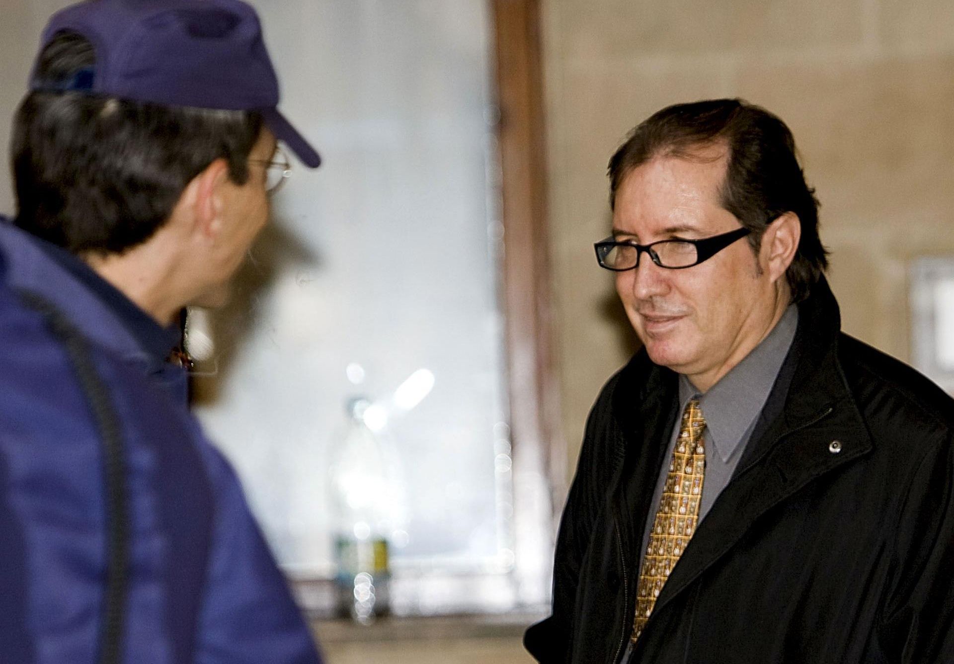 El exjefe de la Unidad de Atracos de la Jefatura Superior de Policía de Balears, José Gómez Navarro 'Pepote', durante el juicio