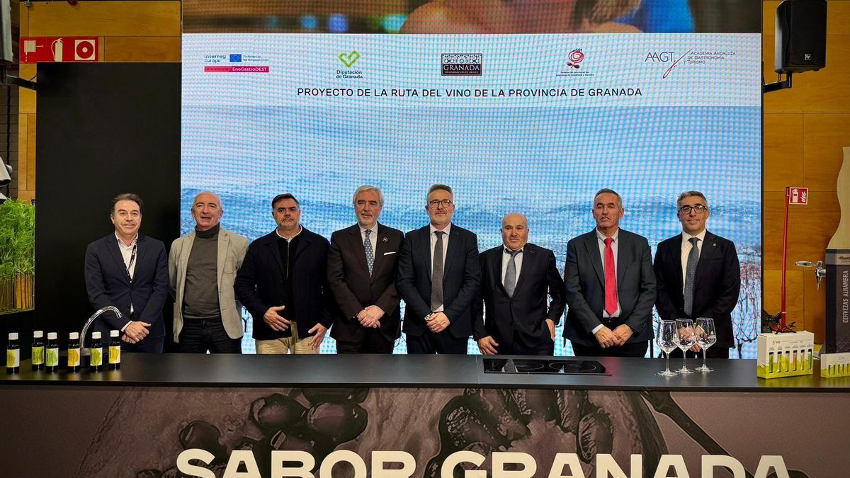 La Diputación de Granada participa un año más en Madrid Fusión 2026 con la presentación de la futura Ruta del Vino de la Provincia.