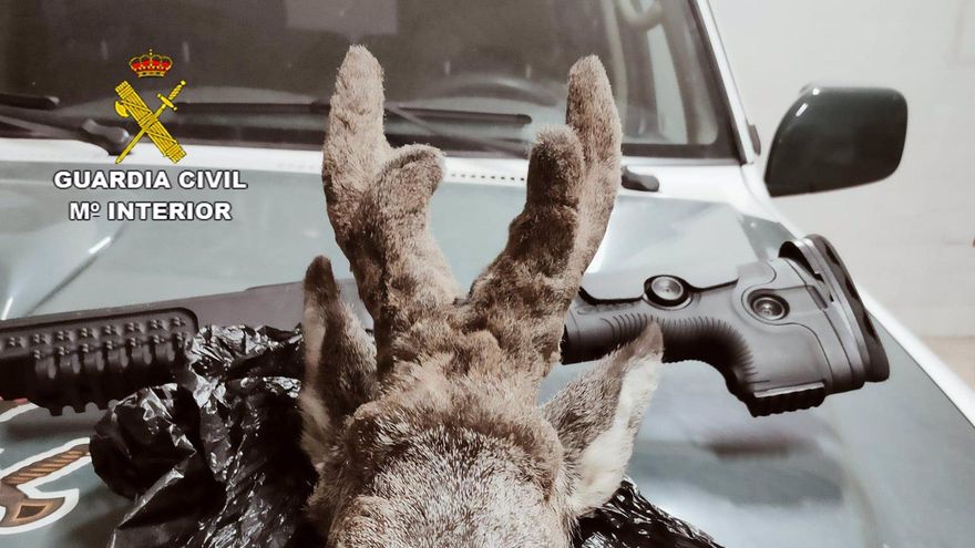 Un hombre detenido y otro investigado por prácticas de caza furtiva en Toledo y Guadalajara