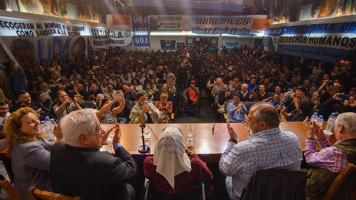 El lanzamiento fue en la histórica sede de Azopardo de la CGT.