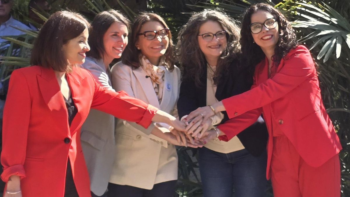 Janja da Silva, Oltra, Rego y Montero, contra el 'lawfare': "Golpean a una para frenarnos a todas"