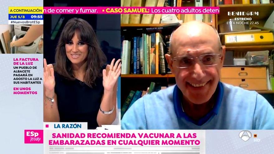 El anuncio de Lorena García en Antena 3 "aprovechando" una pregunta: "¿Y las embarazadas qué? ¡Que yo lo estoy!"