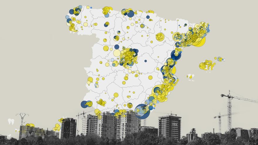 The map of the 45,000 affordable rental homes of the new public company, municipality by municipality