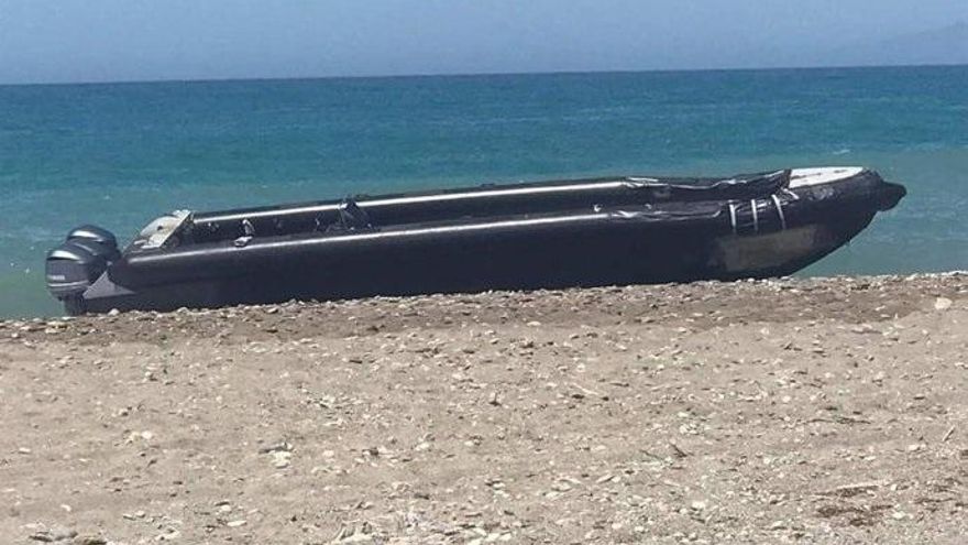 Imagen de archivo de una embarcación interceptada en Almería.