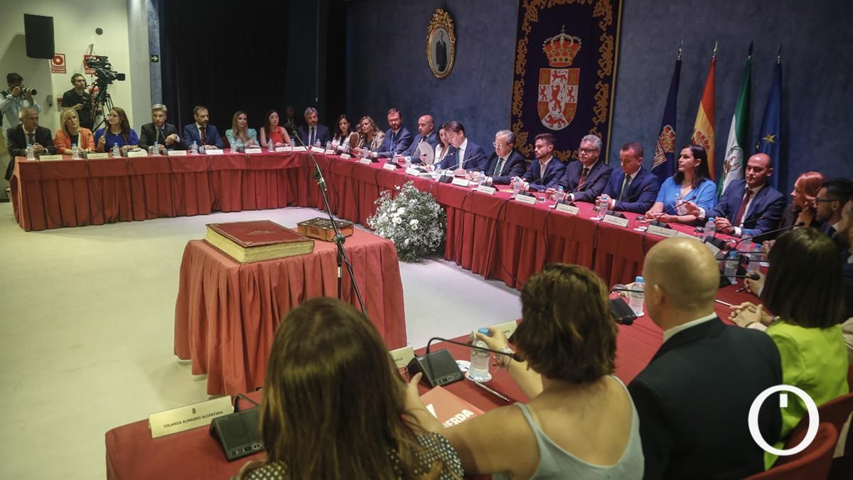 Celebración del Pleno de Investidura de la Diputación Provincial