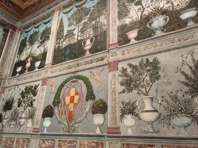 Detalle de las pinturas de Juan de Borgoña recuperadas en 2026 en la catedral de Toledo