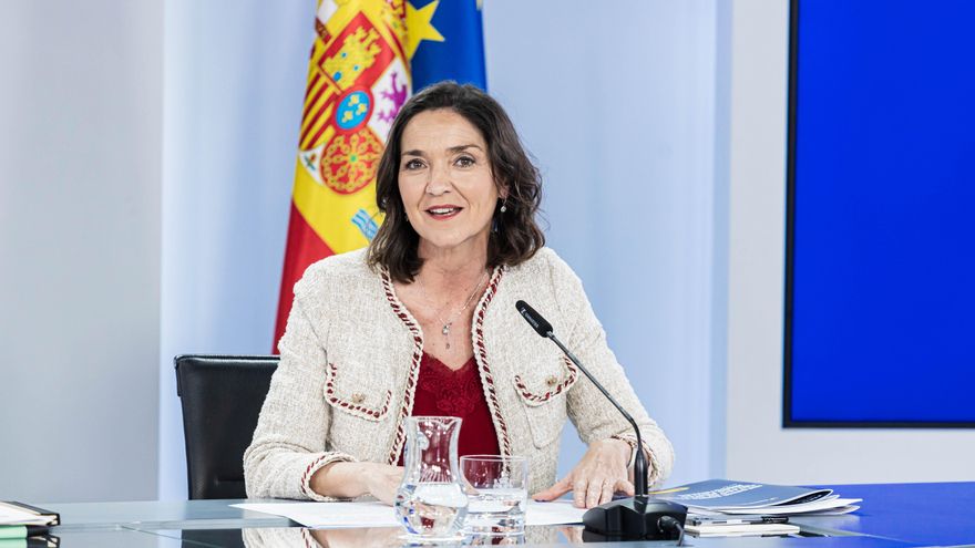 La ministra de Industria, Comercio y Turismo, Reyes Maroto