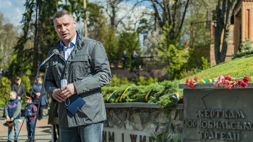 El alcalde de Kiev, Vitali Klitschko.