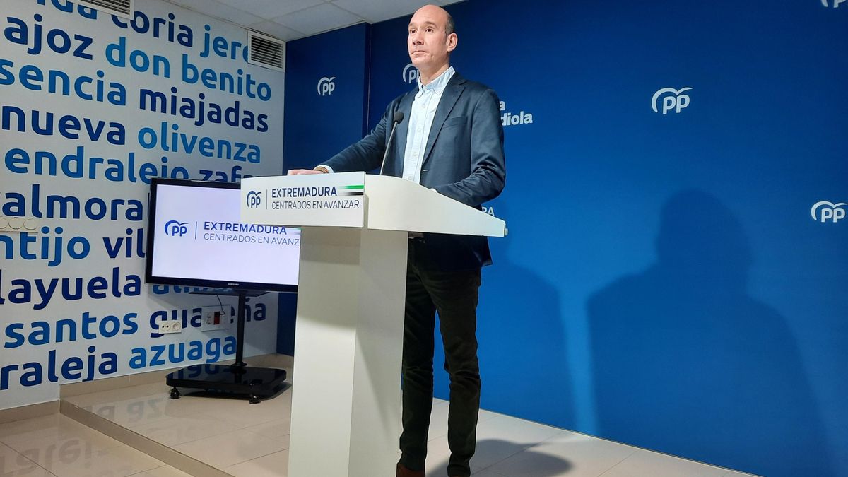 El PP pide al PSOE que "por el bien de los extremeños"  apoye las nuevas medidas fiscales