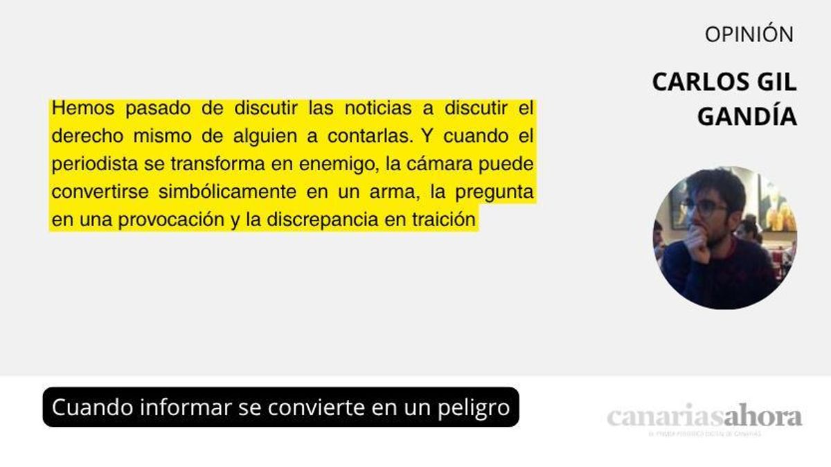 Cuando informar se convierte en un peligro