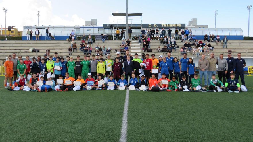 David Bello, Adoney Socas y Diego Álvarez ganan la I Batalla de Porteros CD Tenerife