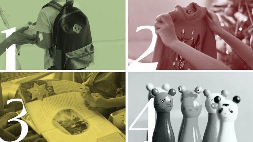 La regla de los cuatro regalos: un truco sencillo que aplicar con los niños frente al consumismo navideño