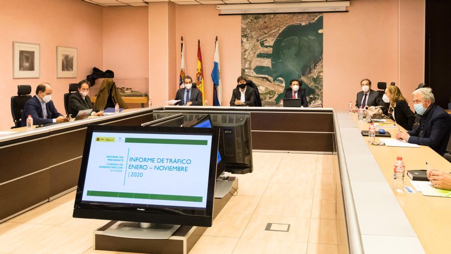 Jaime González preside el Consejo de Administración de la Autoridad Portuaria de Santander en diciembre.