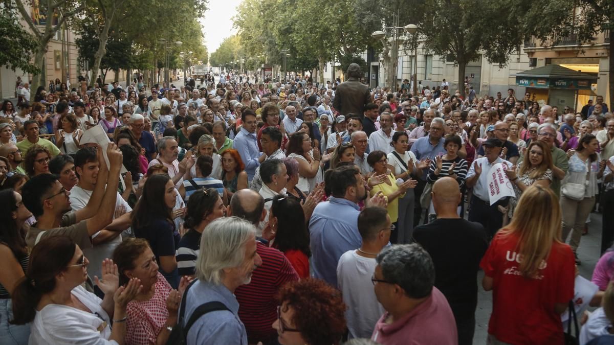 Concentración por la crisis del cribado del cáncer de mama