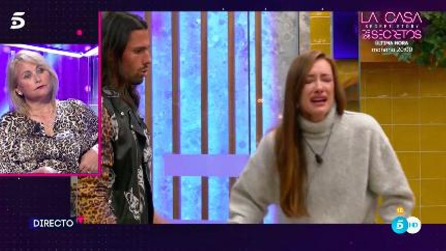 'Secret Story': el mensaje, con información del exterior, que provocó un ataque de ansiedad a Adara