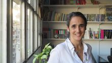 Natalia Gherardi, en su despacho de Buenos Aires.