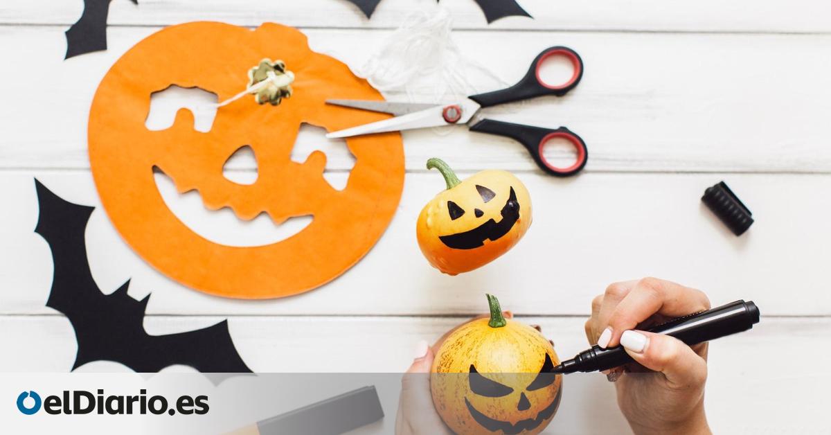Cinco máscaras de Halloween fáciles y originales para preparar en casa con niños