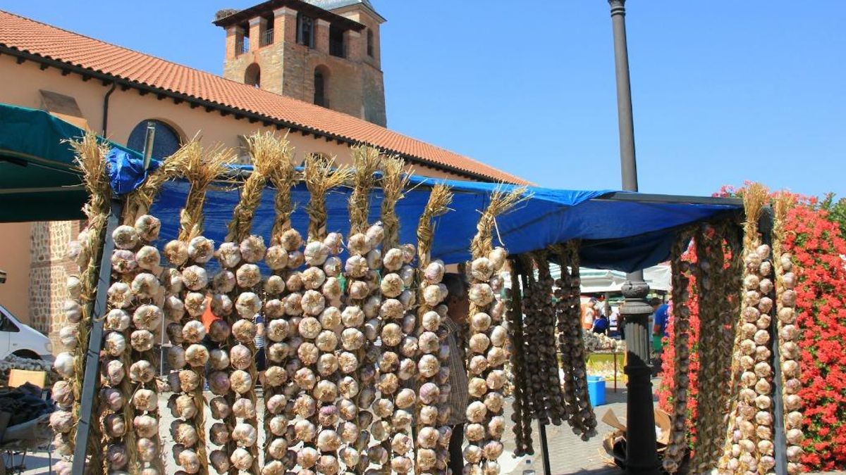 Feria del Ajo de Santa Marina del Rey.
