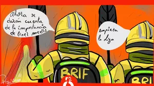 Luchando contra el fuego