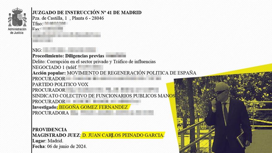 Las anomalías y chapuzas del juez Peinado