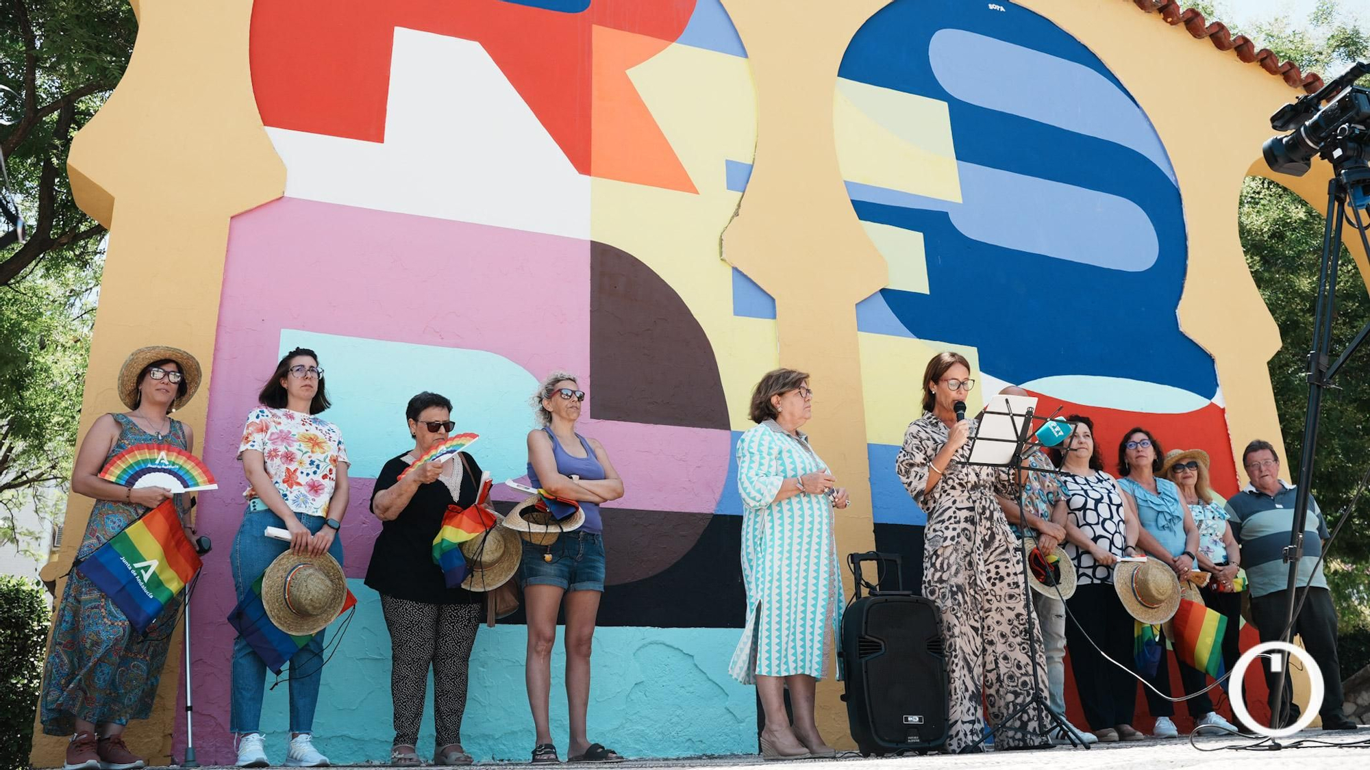 Inauguración graffiti-mural "Respeto"