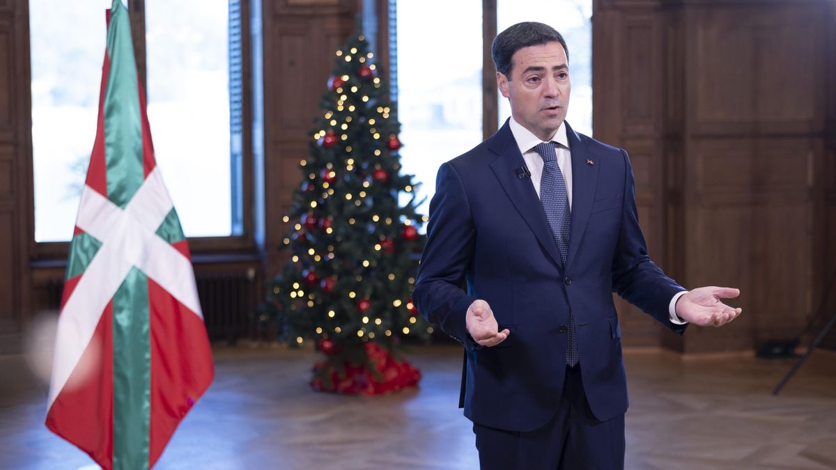 Pradales mejora la audiencia en su segundo discurso de fin de año, pero sigue por detrás de Felipe VI