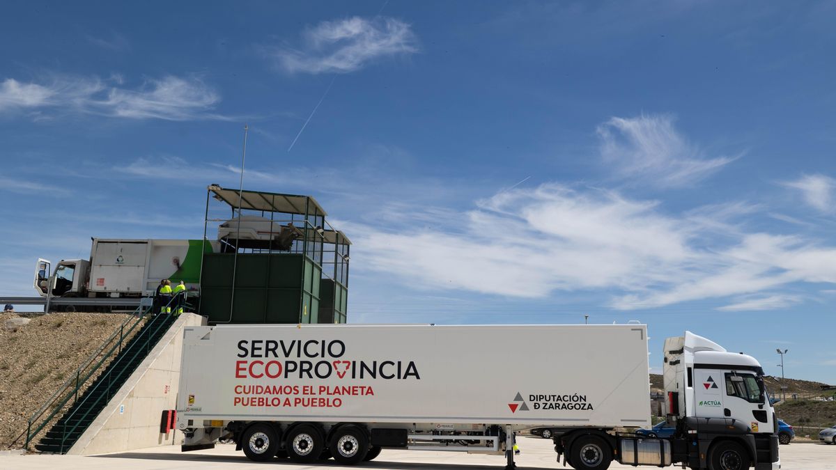 Ecoprovincia supera las 200.000 toneladas de residuos tratadas en Zaragoza en sus tres primeros años