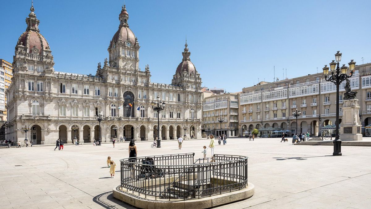 Plaza de María Pita.