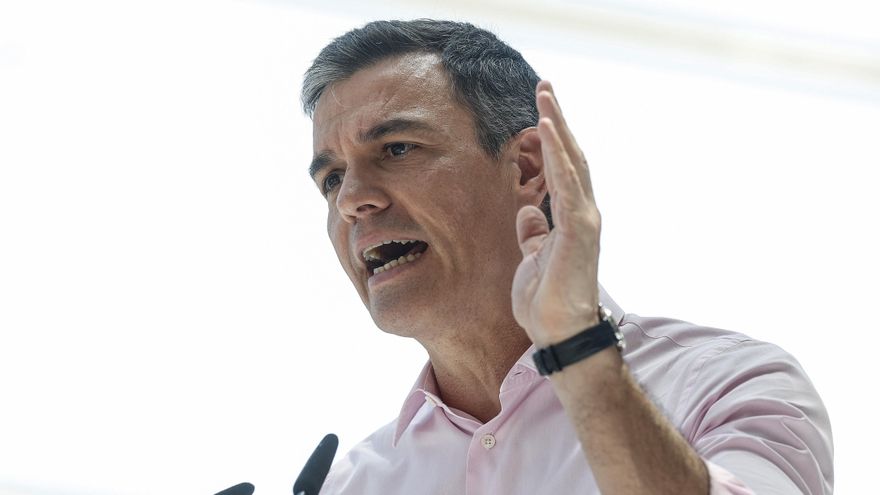 El secretario general del PSOE y presidente del Gobierno, Pedro Sánchez.