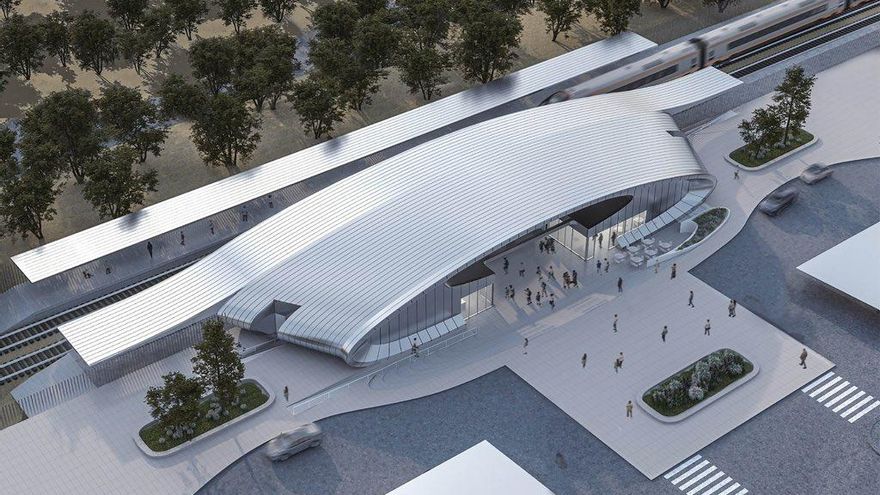 Un "icono arquitectónico" para la tercera estación de tren de Dos Hermanas